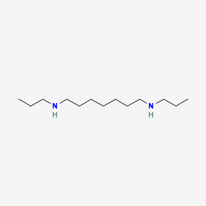 molecular formula C13H30N2 B8464657 N~1~,N~7~-Dipropylheptane-1,7-diamine CAS No. 62578-02-3