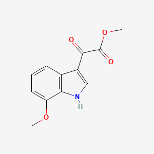 (7-Methoxy-1H-indol-3-yl)-oxo-acetic acid methyl ester