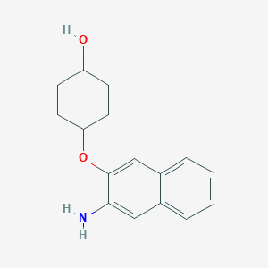 4-(3-Amino-naphthalen-2-yloxy)-cyclohexanol