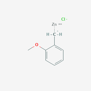 molecular formula C8H9ClOZn B8464766 (2-methoxybenzyl)zinc(II) chloride 