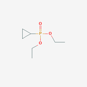 molecular formula C7H15O3P B8464971 Diethyl cyclopropylphosphonate 