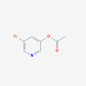 molecular formula C7H6BrNO2 B8465985 5-bromopyridin-3-yl Acetate 