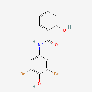 3',5'-Dibromo-2,4'-dihydroxybenzanilide