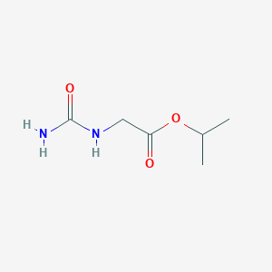molecular formula C6H12N2O3 B8466044 N'-isopropoxycarbonylmethylurea 