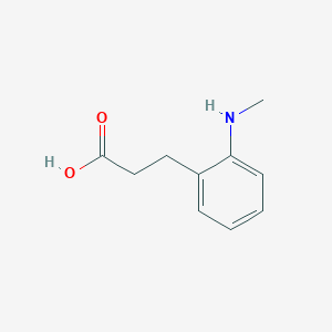 3-[2-(Methylamino)phenyl]propanoic acid