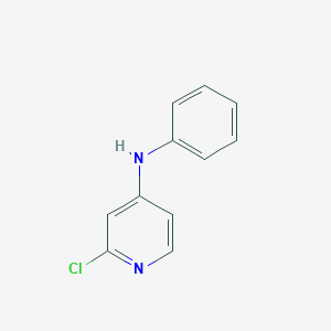 molecular formula C11H9ClN2 B8466150 2-chloro-N-phenylpyridin-4-amine 