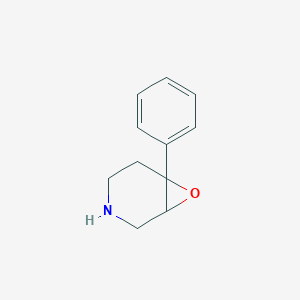 molecular formula C11H13NO B8466280 3,4-Epoxy-4-phenylpiperidine 