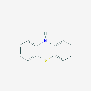 molecular formula C13H11NS B8466389 1-methyl-10H-phenothiazine 