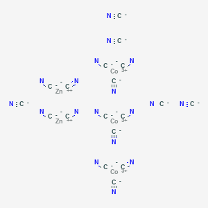B084664 Cobaltate(3-), hexakis(cyano-kappaC)-, zinc (2:3), (OC-6-11)- CAS No. 14049-79-7