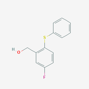 3-Fluoro-6-(phenylthio)-benzyl alcohol