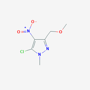 5-Chloro-3-methoxymethyl-1-methyl-4-nitropyrazole