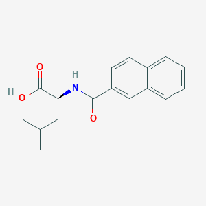 molecular formula C17H19NO3 B8467011 N-(Naphthalene-2-carbonyl)-leucine 
