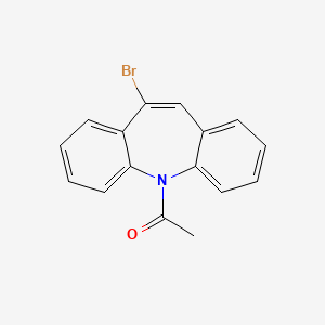 molecular formula C16H12BrNO B8467124 5-acetyl-10-bromo-5H-dibenz[b,f]azepine CAS No. 28941-65-3
