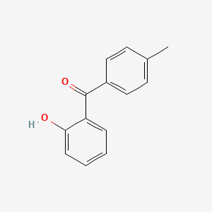 molecular formula C14H12O2 B8467348 2-Hydroxy-4'-methylbenzophenone CAS No. 19434-30-1