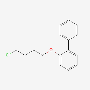 molecular formula C16H17ClO B8467487 4-Chlorobutoxy-phenylbenzene 
