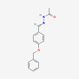 4-(Benzyloxy)benzaldehyde acetylhydrazone