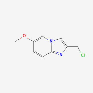 2-(Chloromethyl)-6-methoxyimidazo[1,2-a]pyridine