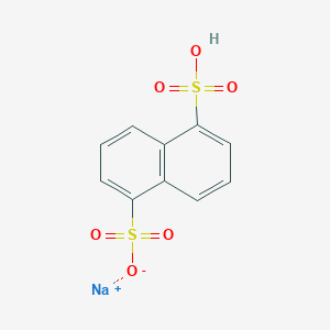 molecular formula C10H7NaO6S2 B084676 1,5-Naphthalenedisulfonic acid, sodium salt CAS No. 14455-34-6
