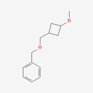 cis-3-Benzyloxymethylcyclobutanol methyl ether