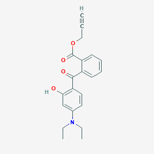 Prop-2-yn-1-yl 2-[4-(diethylamino)-2-hydroxybenzoyl]benzoate