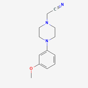 [4-(3-Methoxy-phenyl)-piperazin-1-yl]acetonitrile