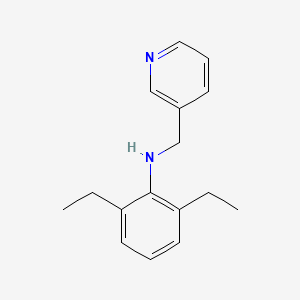 3-(2,6-Diethylphenylaminomethyl)pyridine
