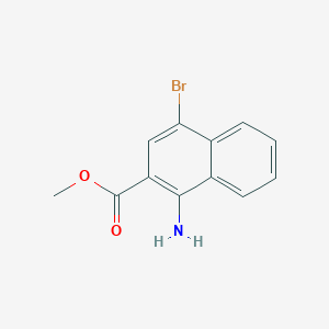 Methyl 1-amino-4-bromo-2-naphthoate