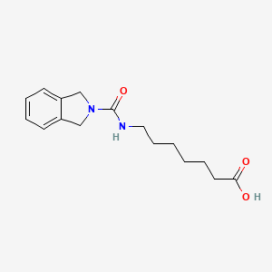 7-(Isoindoline-2-carboxamido)heptanoic acid