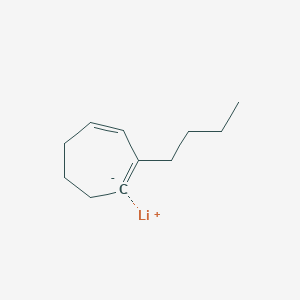 Lithium 2-butylcyclohepta-1,3-dien-1-ide