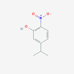 molecular formula C9H11NO3 B8468336 5-isopropyl-2-nitrophenol 