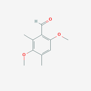2,4-Dimethyl-3,6-dimethoxybenzaldehyde