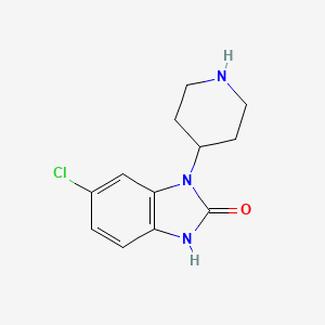 6-Chloro-1-piperidin-4-yl-1,3-dihydro-benzoimidazol-2-one