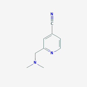 4-Cyano-2-(dimethylamino)methylpyridine