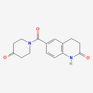 6-(4-Oxo-1-piperidyl)carbonyl-3,4-dihydrocarbostyril