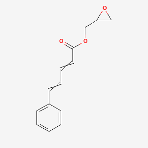 (Oxiran-2-yl)methyl 5-phenylpenta-2,4-dienoate