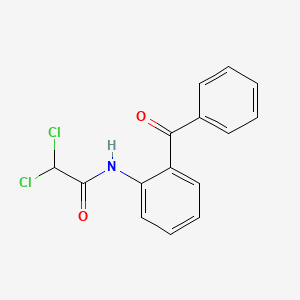 molecular formula C15H11Cl2NO2 B8468688 N-(2-Benzoylphenyl)-2,2-dichloroacetamide 