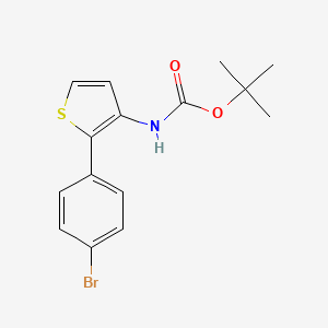 tert-Butyl [2-(4-bromophenyl)thiophen-3-yl]carbamate
