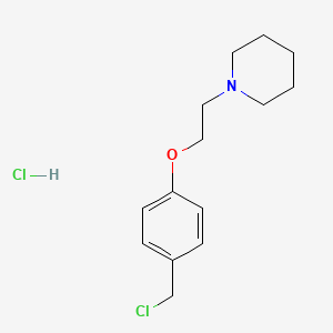 4-(2-Piperidinylethoxy)benzylchloride hydrochloride