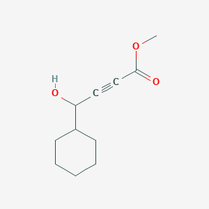 Methyl 4-cyclohexyl-4-hydroxy-but-2-ynoate