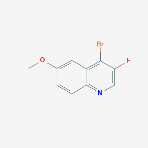3-Fluoro-4-bromo-6-methoxyquinoline