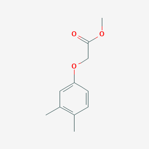 molecular formula C11H14O3 B8469407 (3,4-Dimethyl-phenoxy)-acetic acid methyl ester 