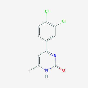4-(3,4-Dichloro-phenyl)-6-methyl-1h-pyrimidin-2-one