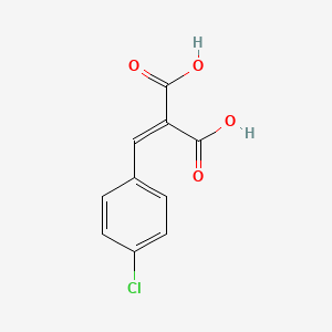 p-Chlorophenylmethylenemalonic Acid