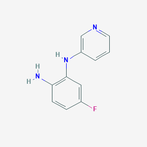 4-Fluoro-N2-pyridin-3-ylbenzene-1,2-diamine