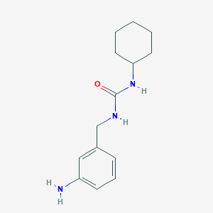 1-(3-Amino-benzyl)-3-cyclohexyl-urea