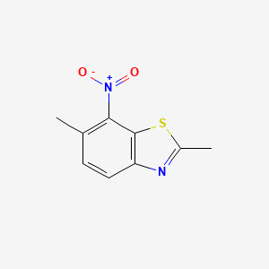 7-Nitro-2,6-dimethylbenzothiazol