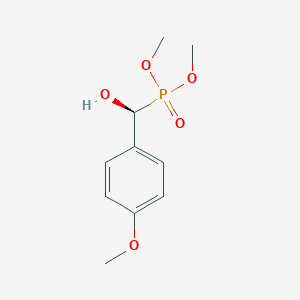 dimethyl (S)-hydroxy(p-methoxyphenyl)methylphosphonate