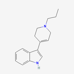 3-(1-propyl-1,2,3,6-tetrahydro-4-pyridinyl)-1H-indole