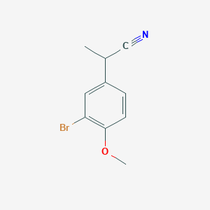 3-Bromo-4-methoxyphenylpropionitrile