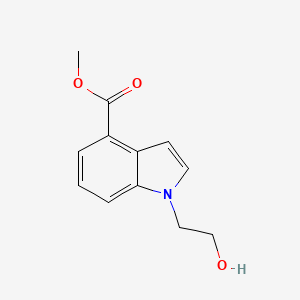 1-(2-Hydroxy-ethyl)-1H-indole-4-carboxylic acid methyl ester